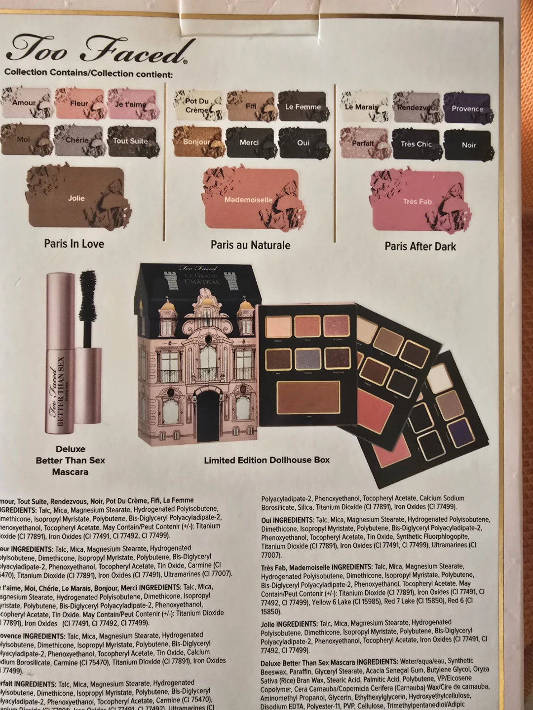Too Faced Le Grand Château Limited Edition Makeup Palette - photo 2