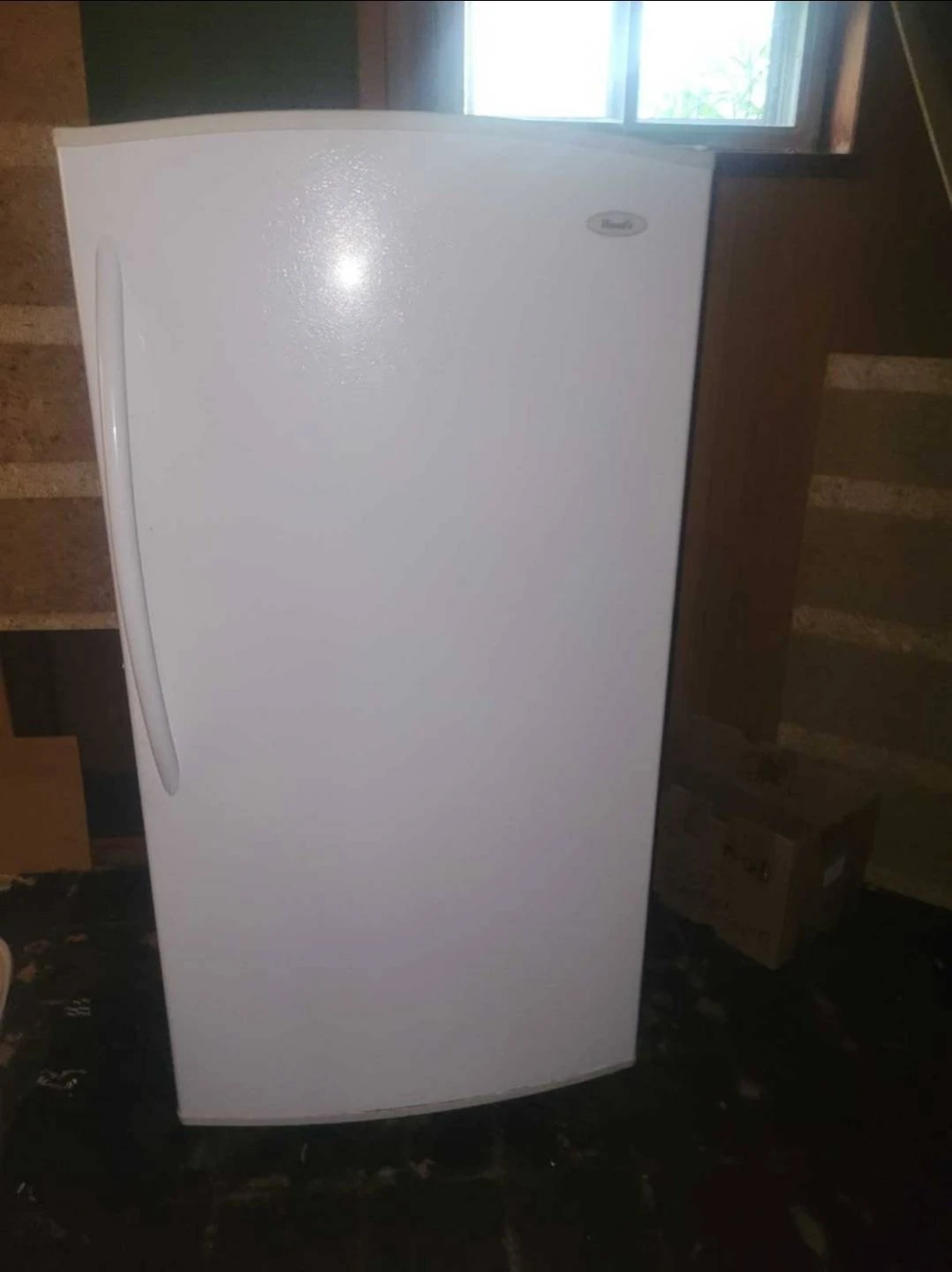 White Whirlpool Freezer
