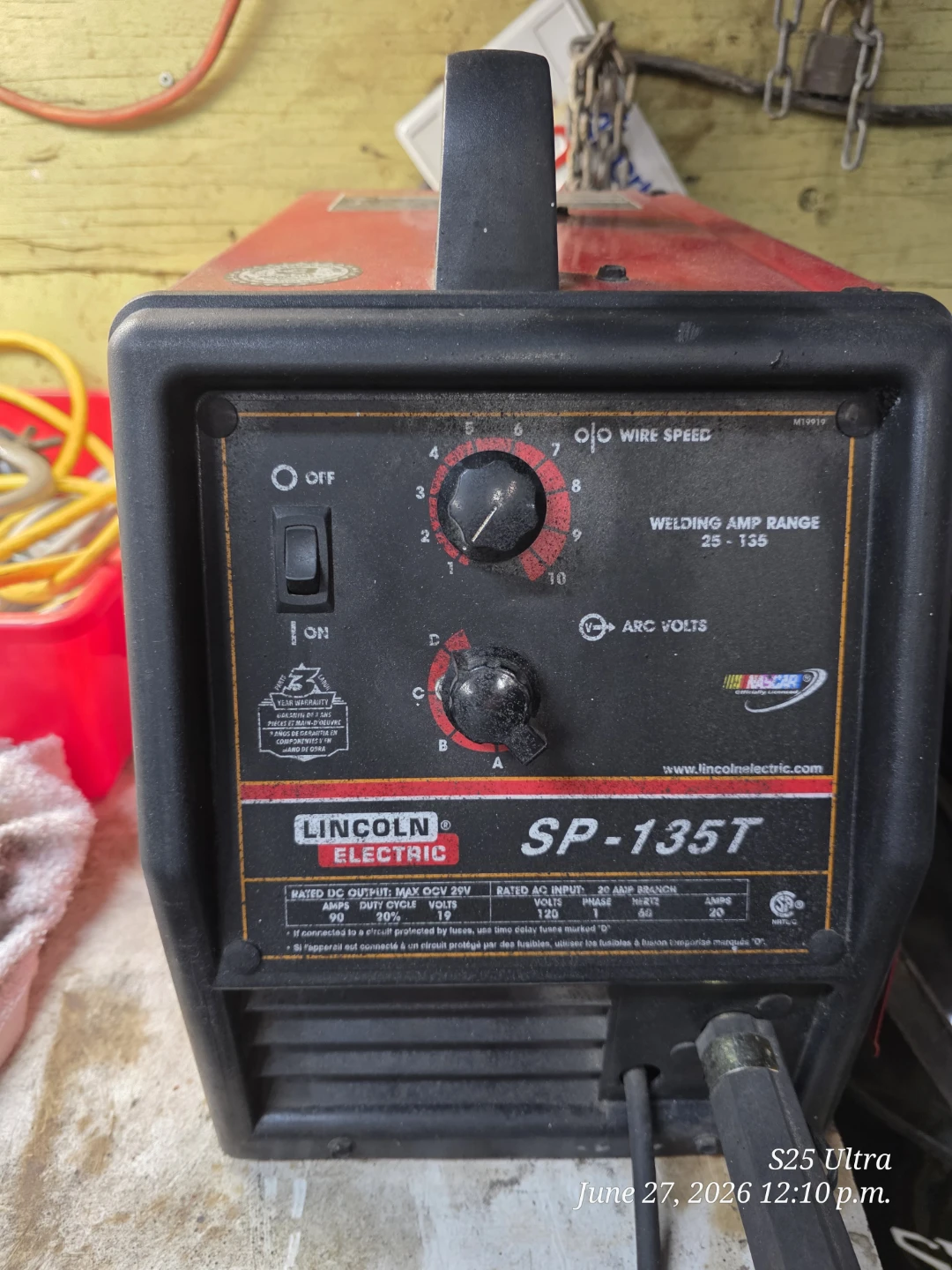 Lincoln Electric SP-135T MIG Welder