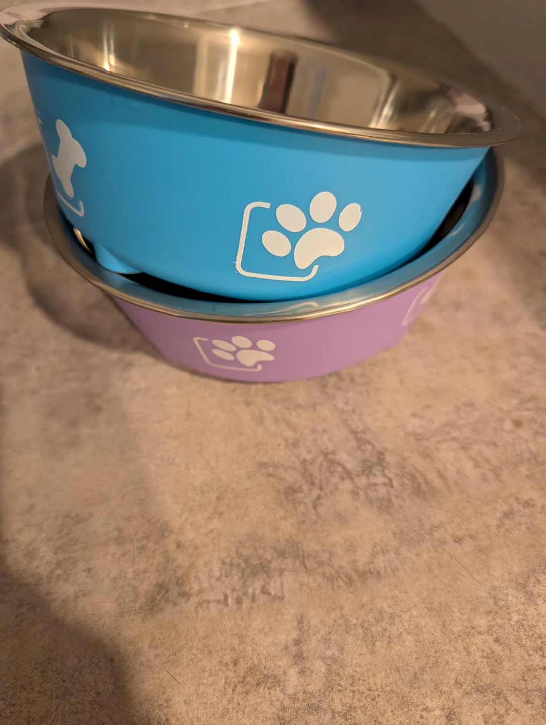 Pet Store Stainless Steel Pet Bowl - 850ml