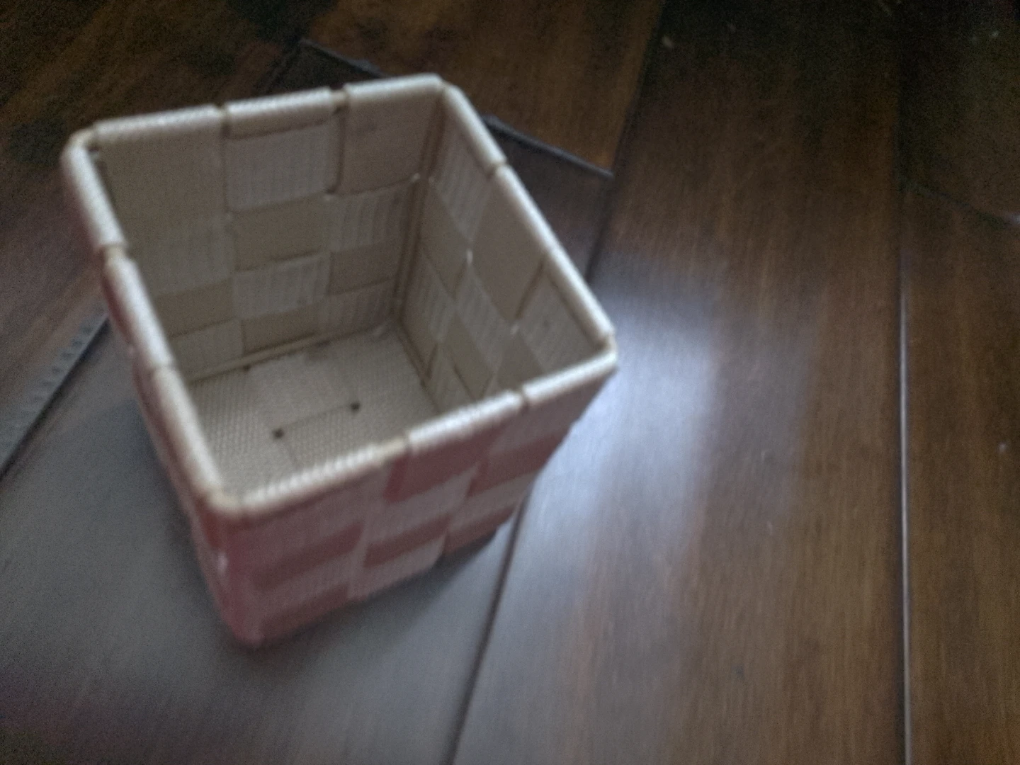 Small Woven Storage Basket ⚽ - photo 2