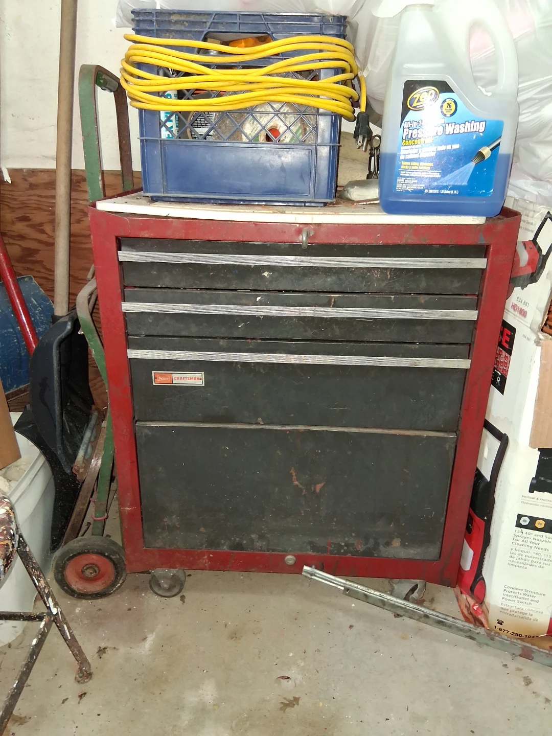 Craftsman Red Metal Tool Chest with Drawer