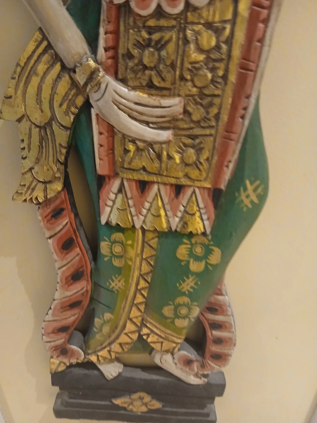 Hand-carved Wooden Figurine - photo 3