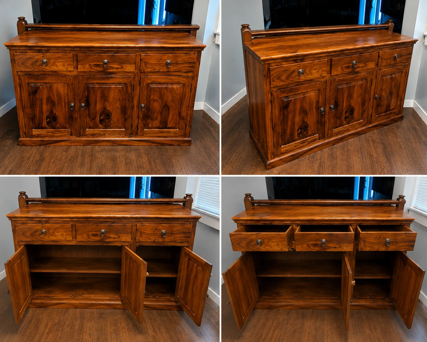 Solid Wood Storage cabinet/ sideboard