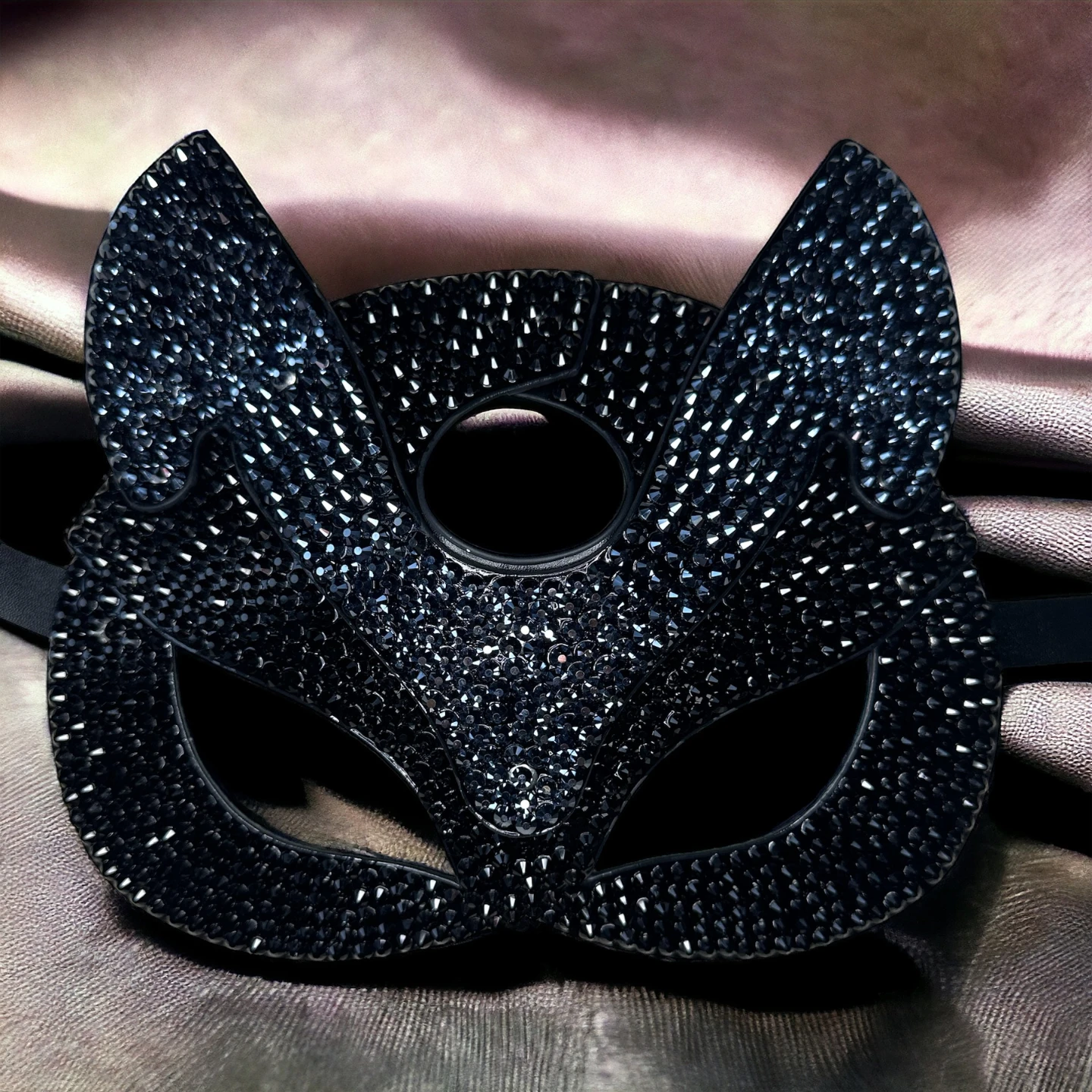 Sparkly Cat Mask Handcrafted