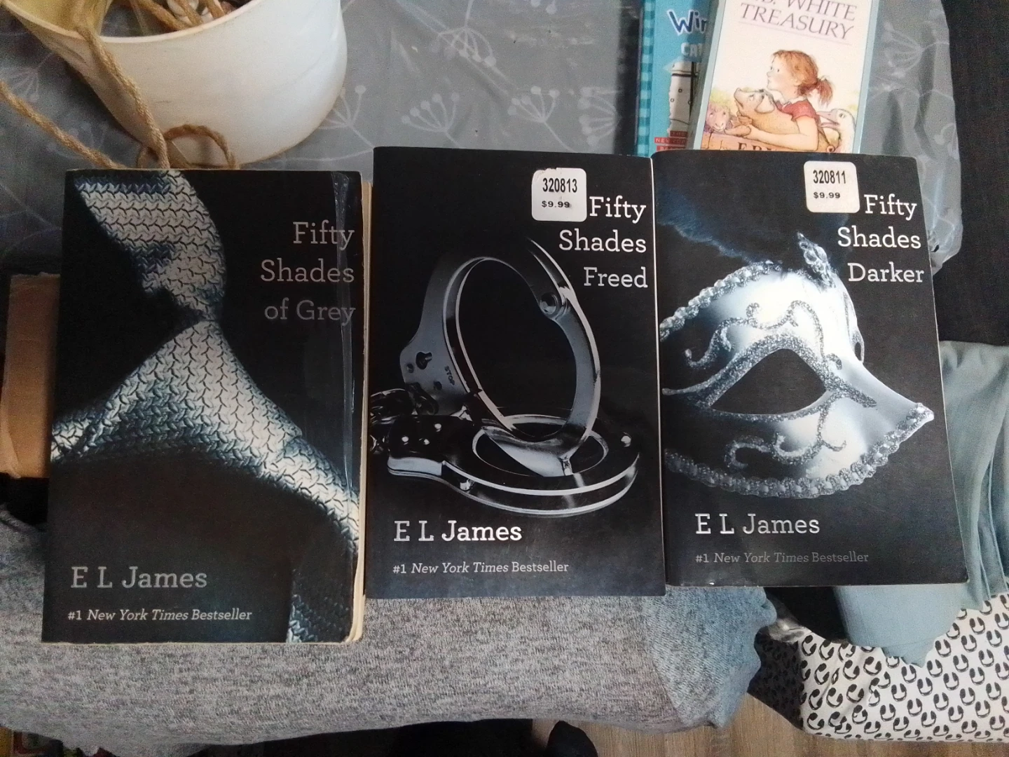 Fifty Shades of Grey Trilogy Books by E L James