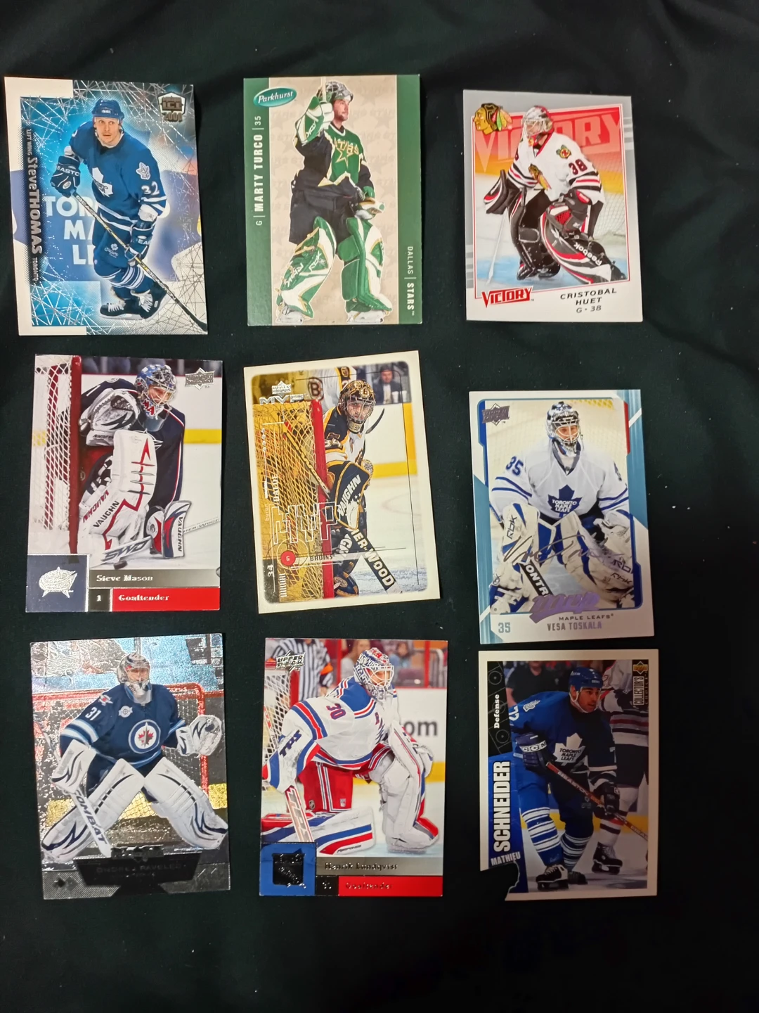 Assorted Hockey Trading Cards