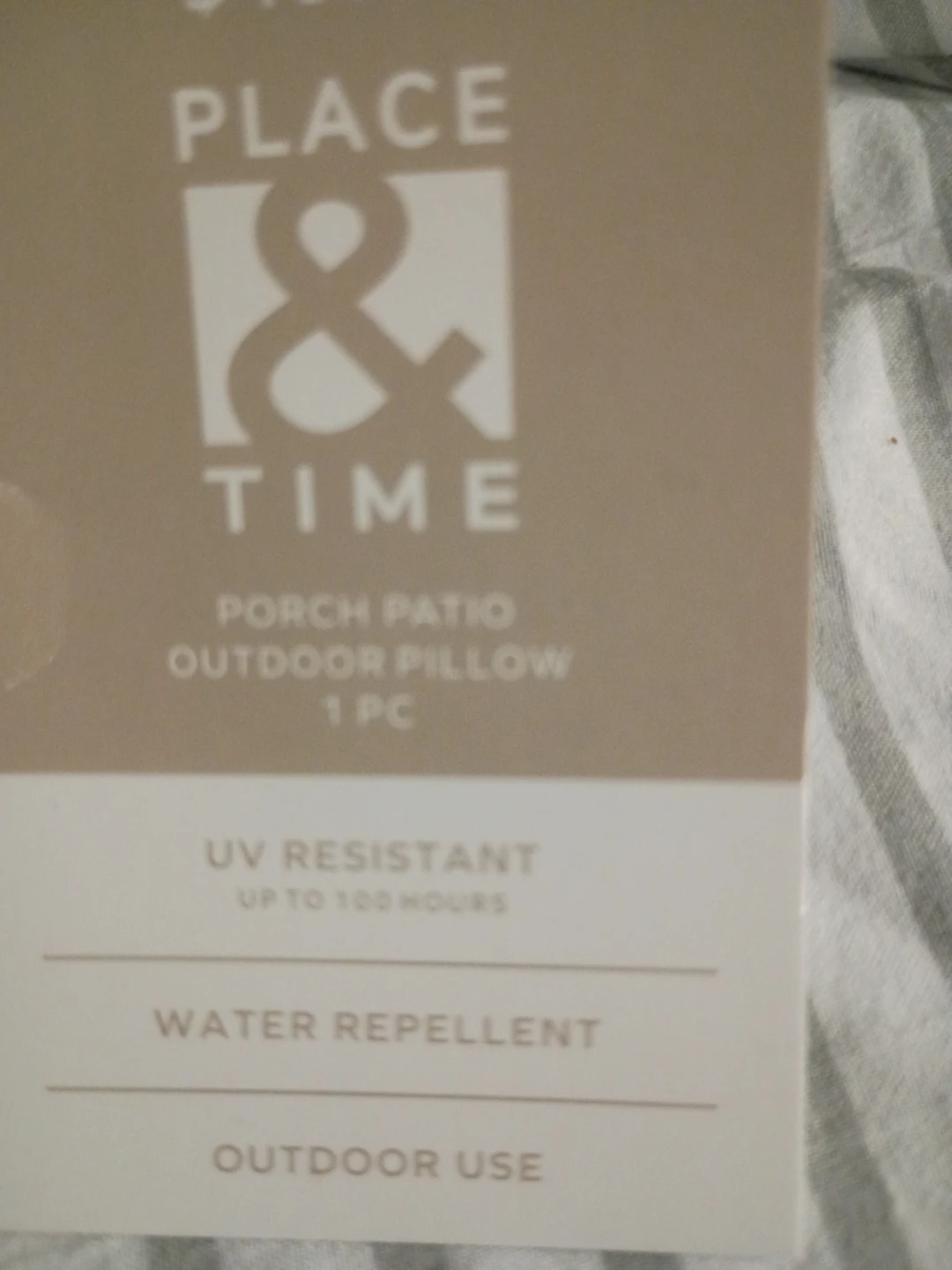 Place & Time Outdoor Pillow - photo 3