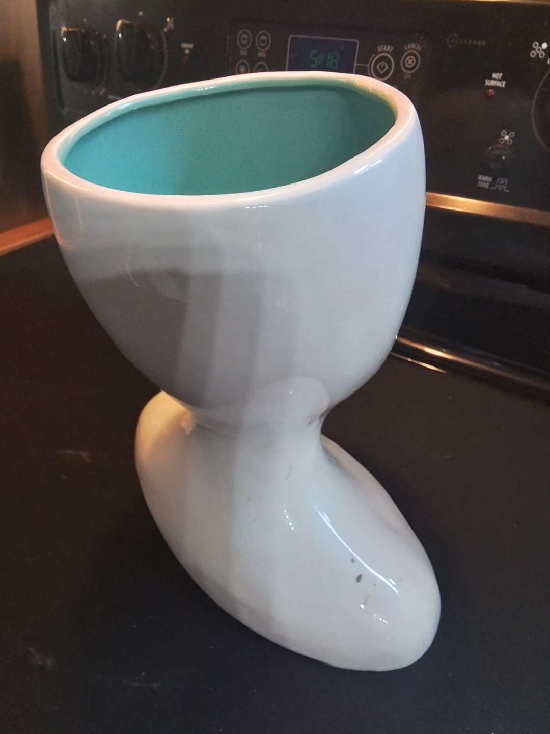 Unique Ceramic Head Planter Pot - photo 4