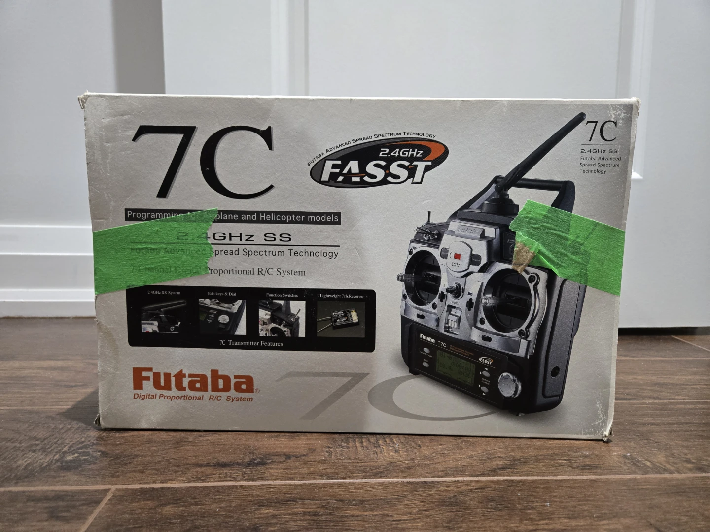 Futaba 7C 2.4GHz SS Digital Proportional R/C System Transmitter