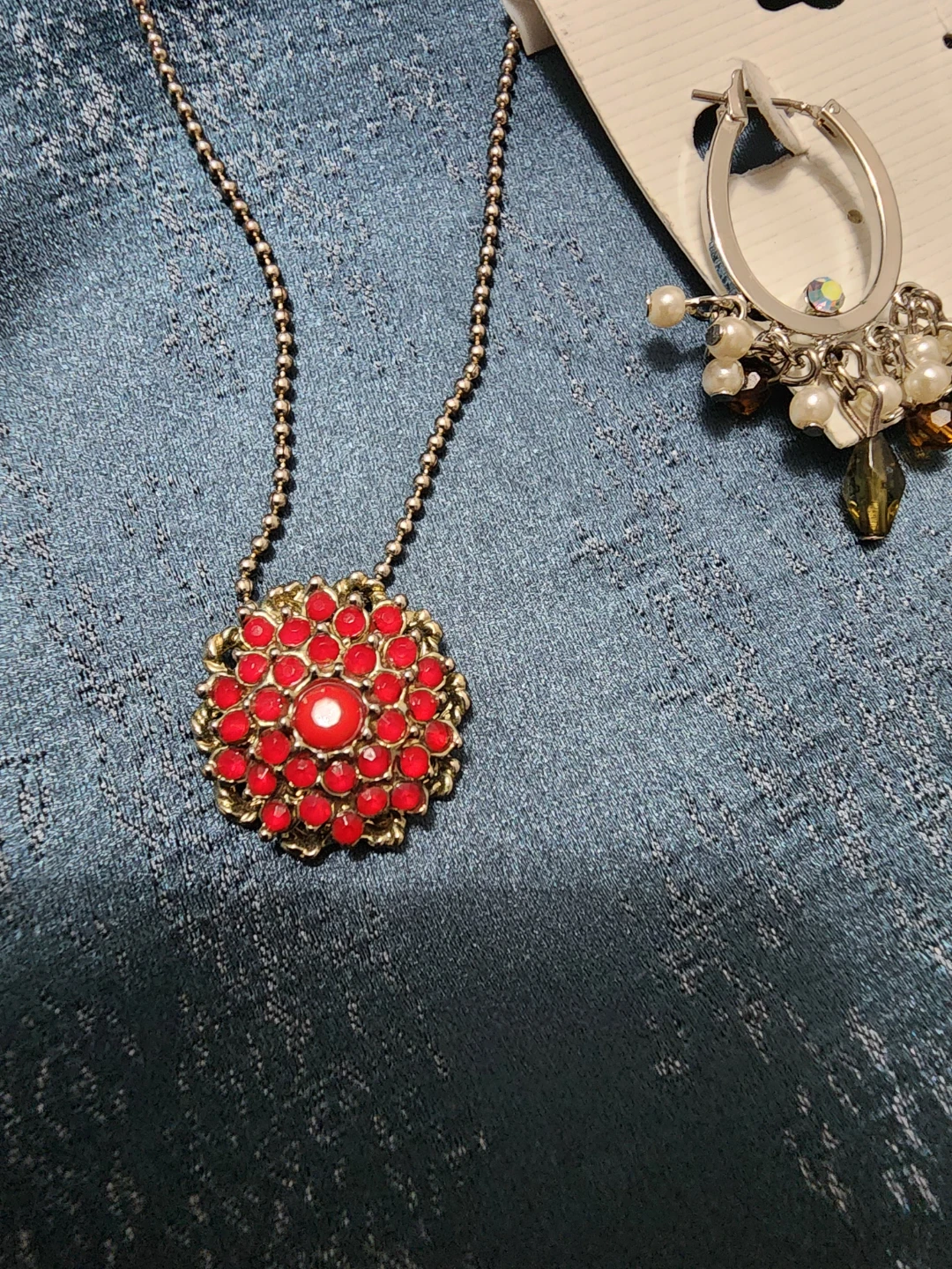 Coronet Earrings, Fashion Earrings, Necklace and Ring Set - photo 2