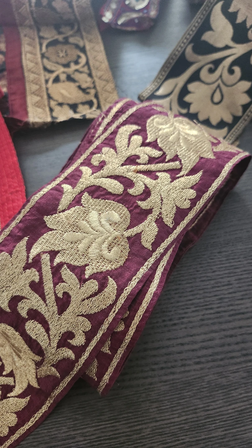 Decorative Saree borders - Various Styles