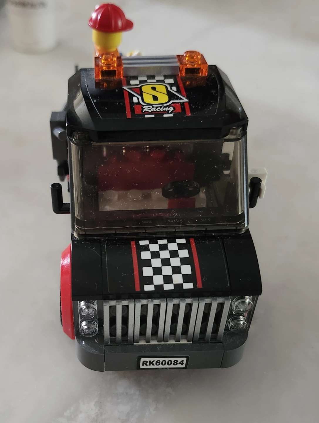 LEGO Racing Truck with Construction Minifigure - photo 3