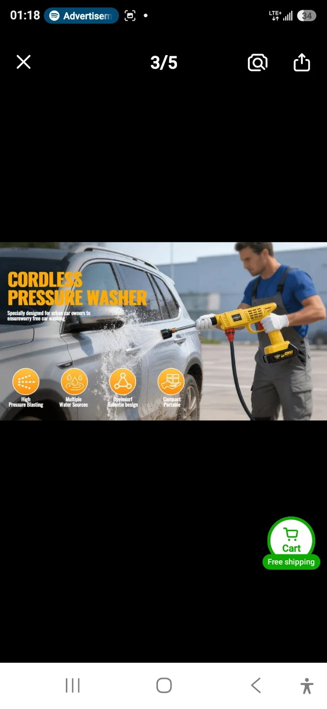 Cordless Car wash gun - photo 2