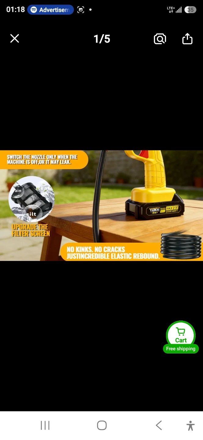 Cordless Car wash gun - photo 3