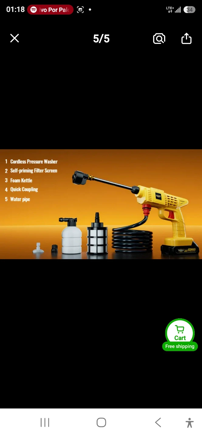 Cordless Car wash gun - photo 4