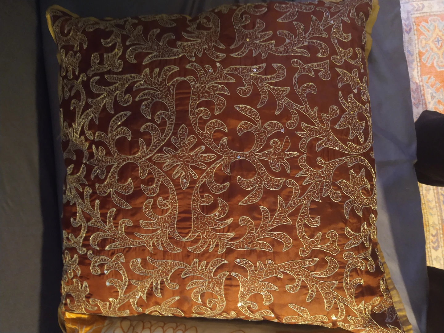 Embroidered Decorative Pillow Covers