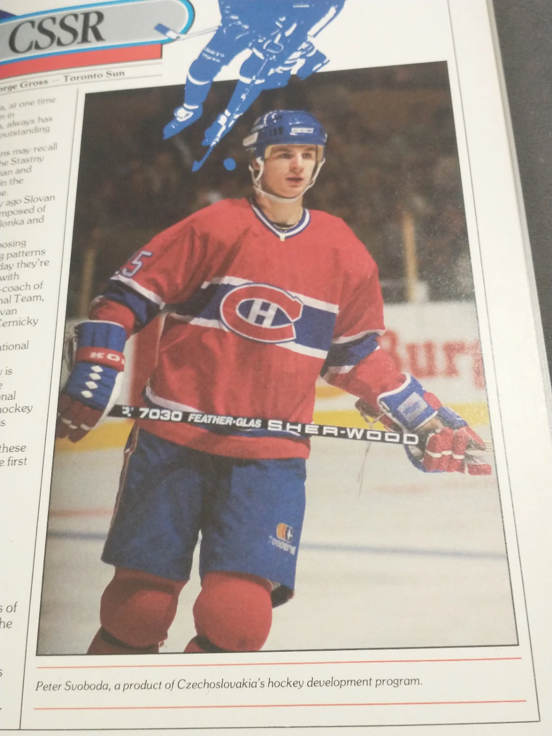 Beautiful 1986 World Junior Hockey Championship Programme - photo 5