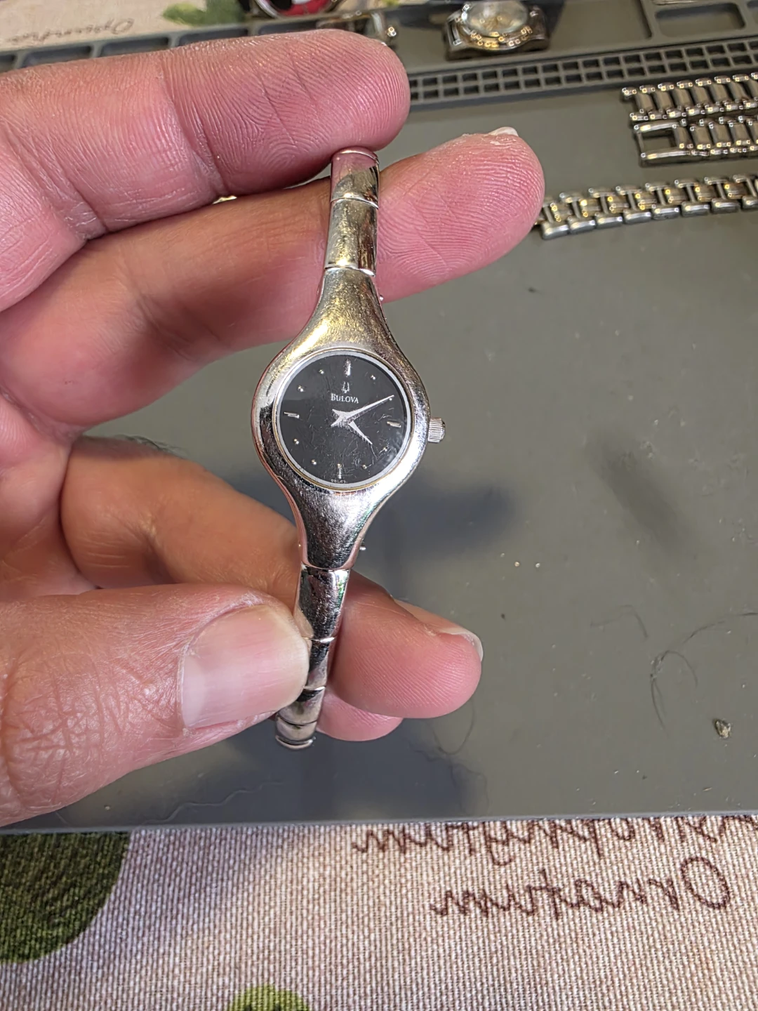 Bulova Women's Silver Tone Watch - photo 2