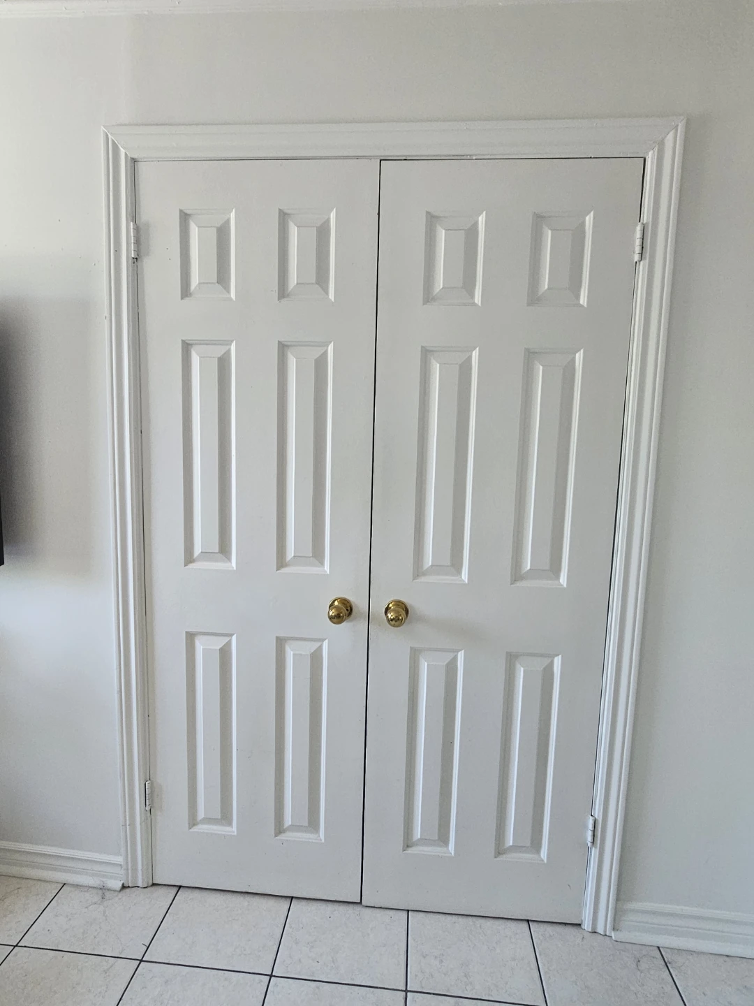 White Six-Panel Interior Door