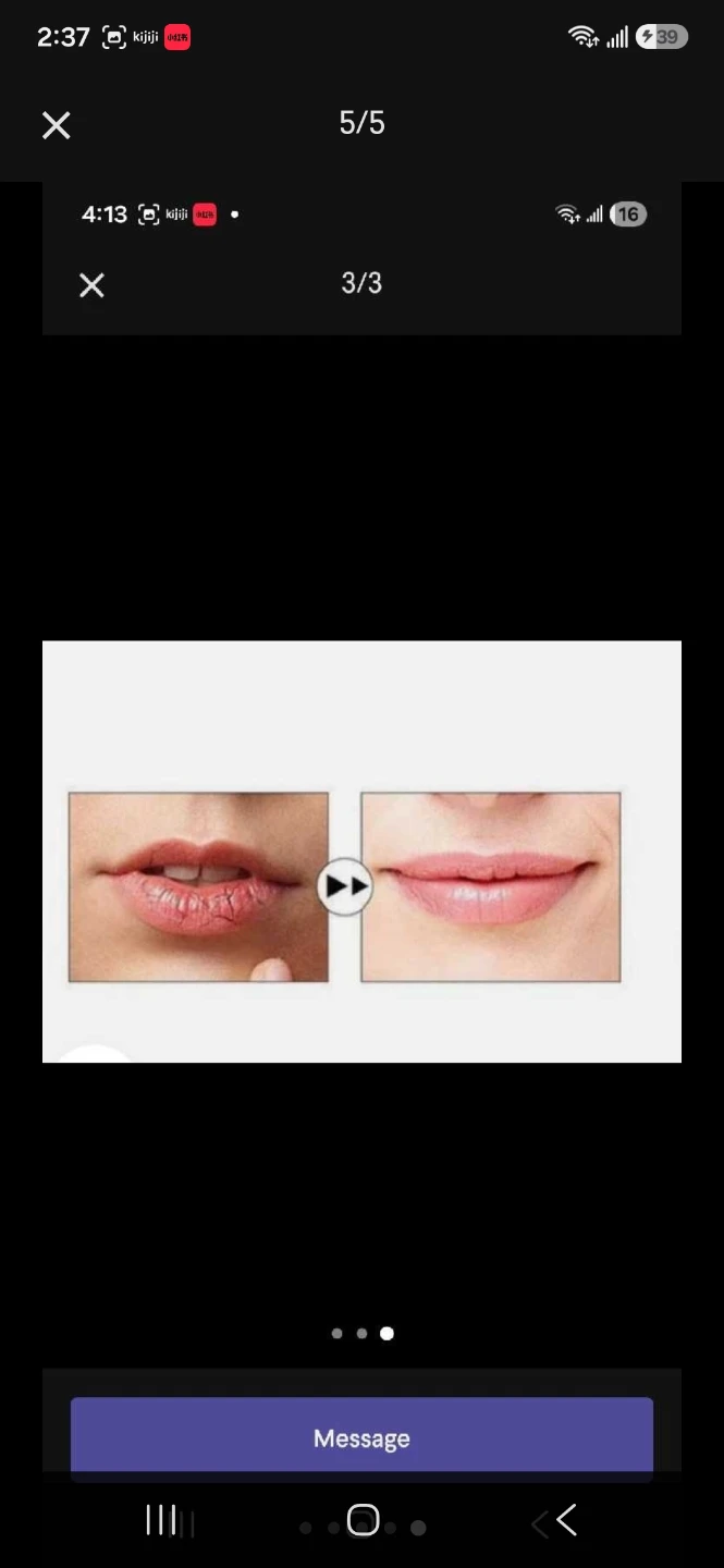 Herbal Lip Mask for dark colour - photo 2