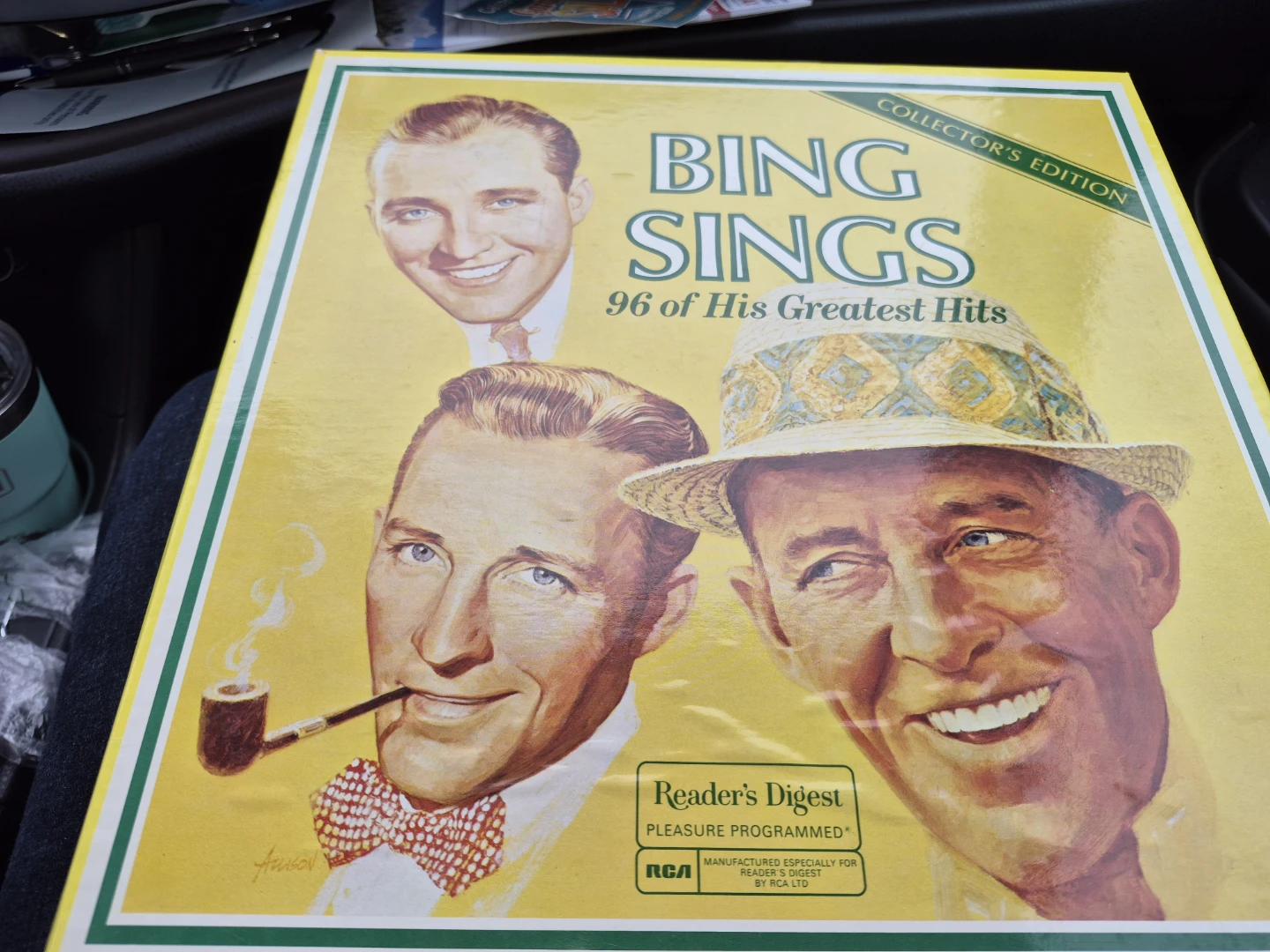 Reader's Digest Bing Sings 96 Greatest Hits Vinyl Record