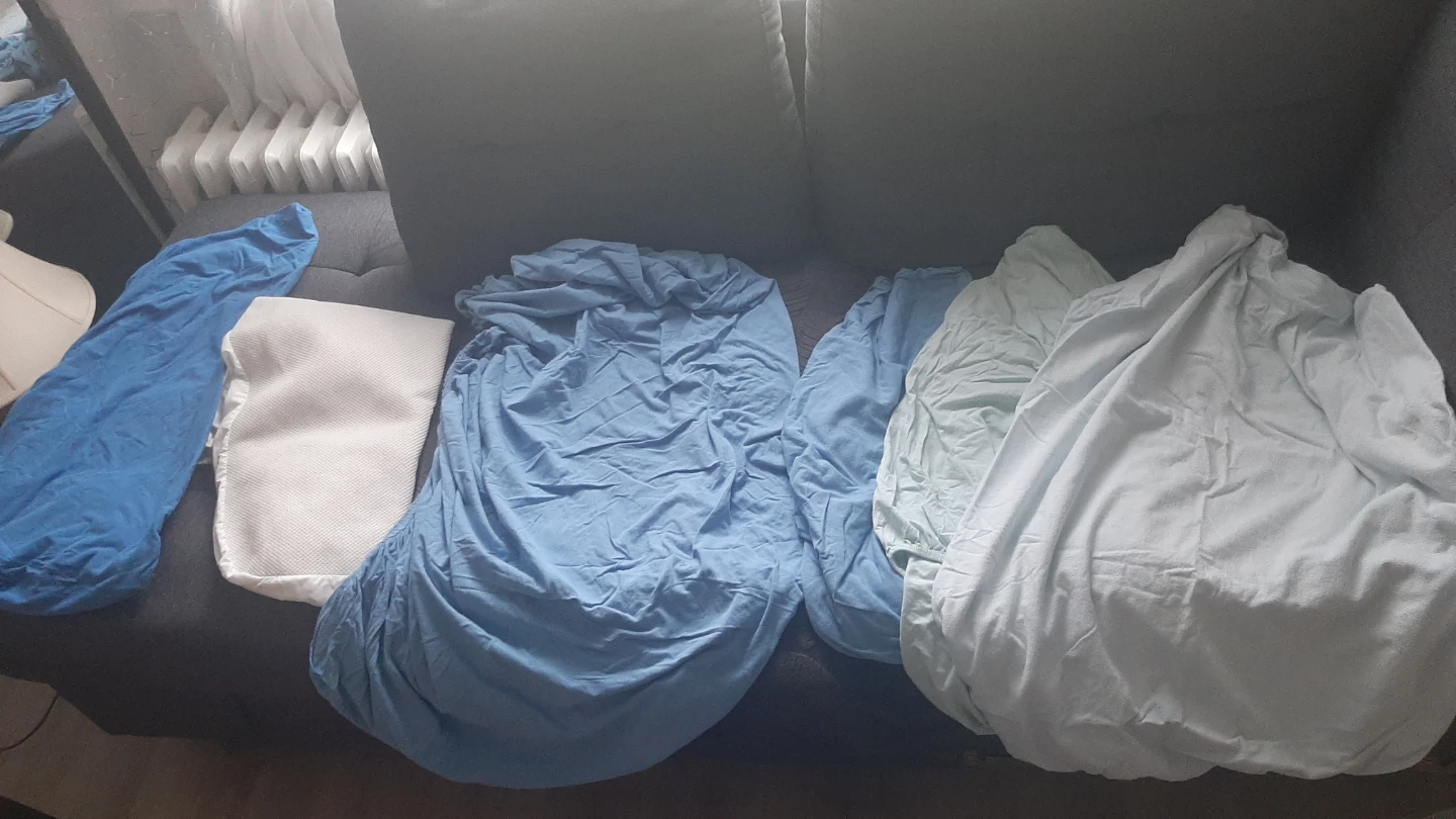 IKEA LENAST Fitted Sheet - photo 2