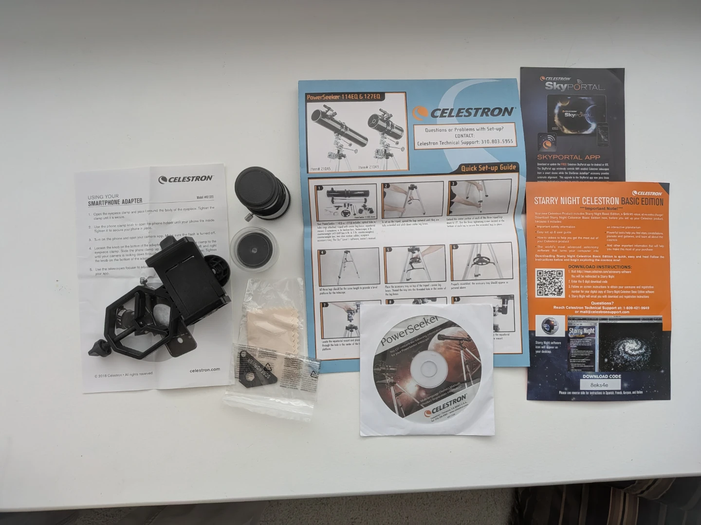 Celestron PowerSeeker 127EQ Telescope - photo 5