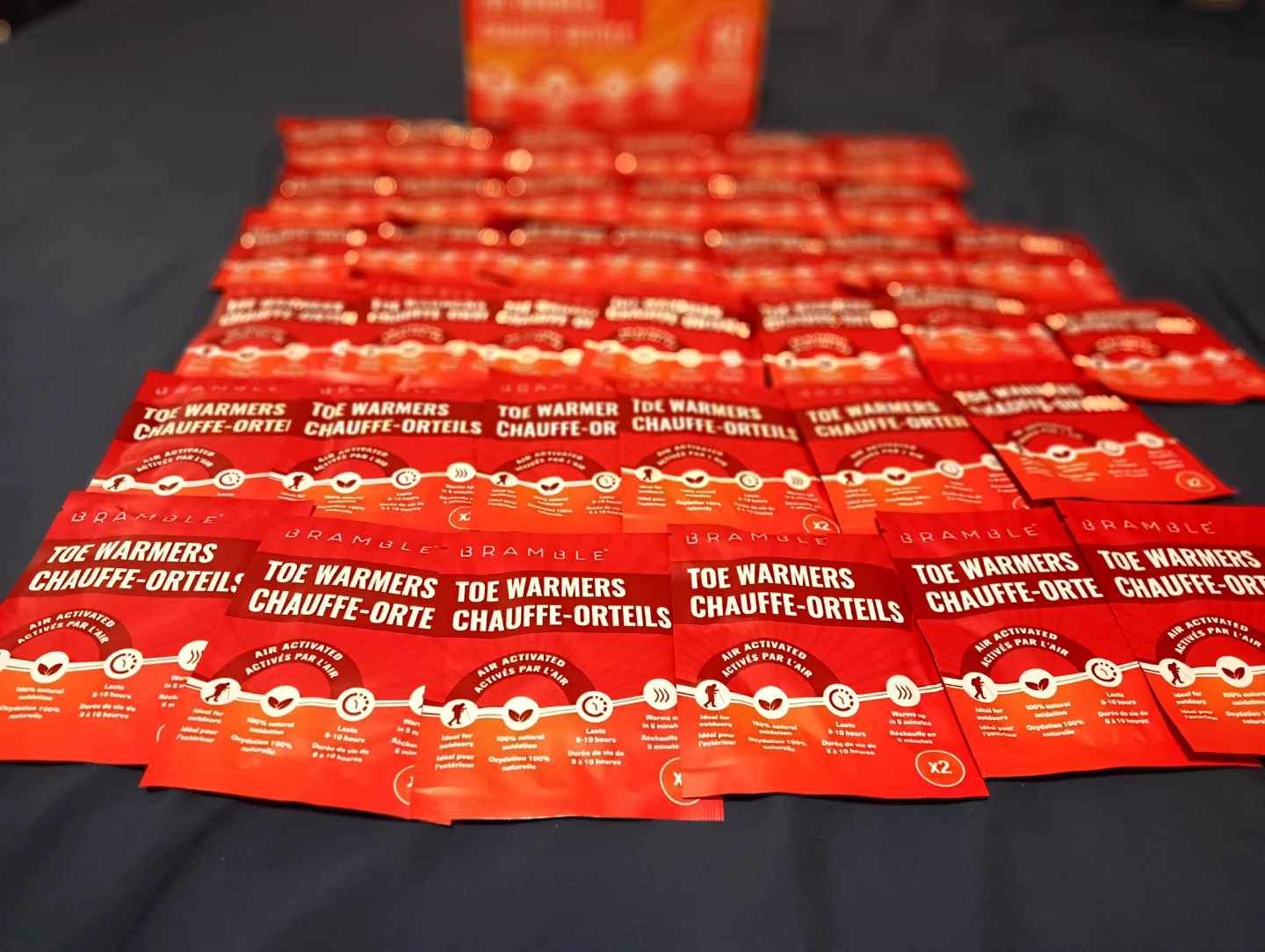 Bramble 80 Adhesive Toe Warmers for Feet (38 Packs) - photo 2