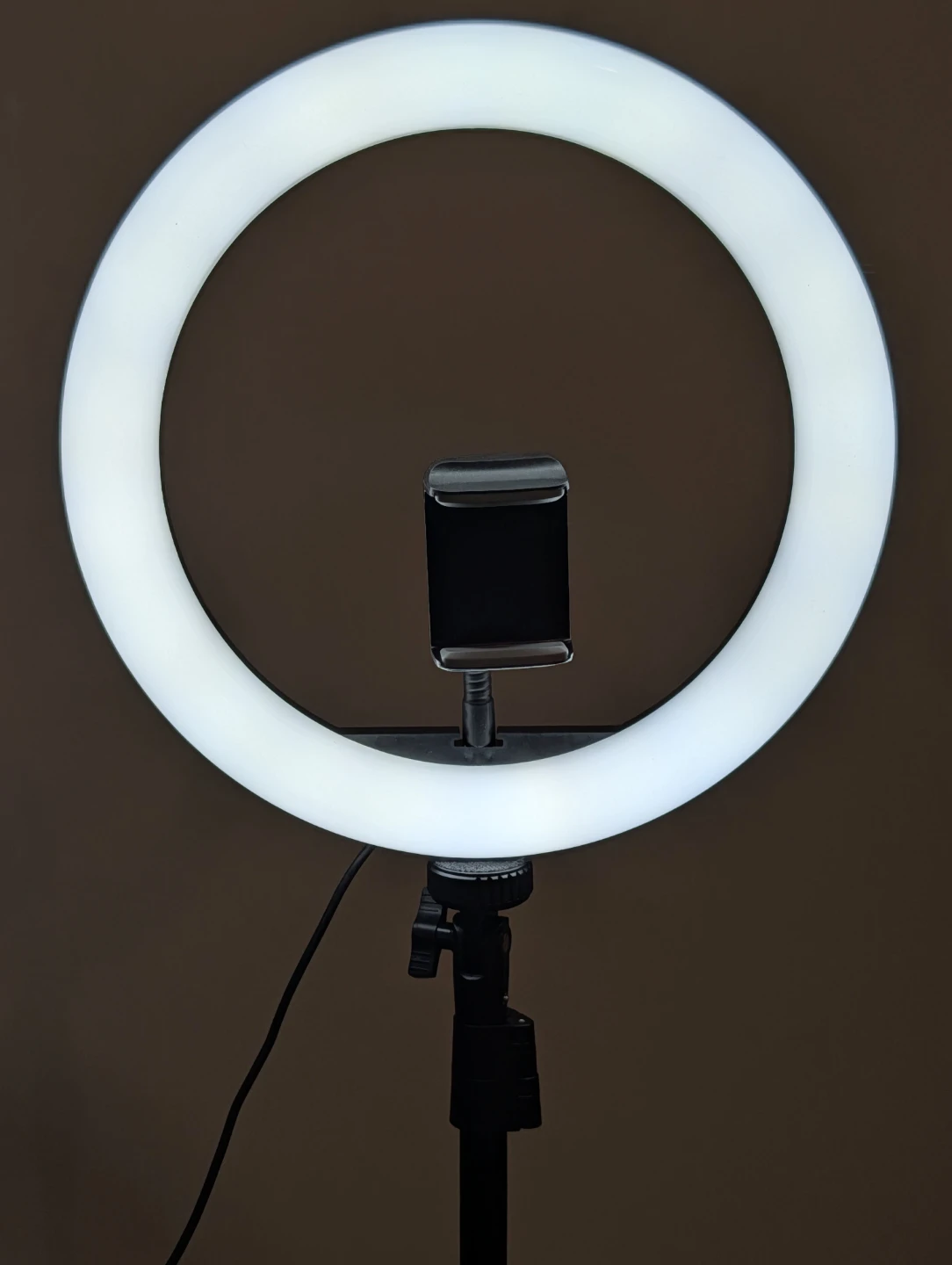 RGB Ring Light with Phone Holder and Stand