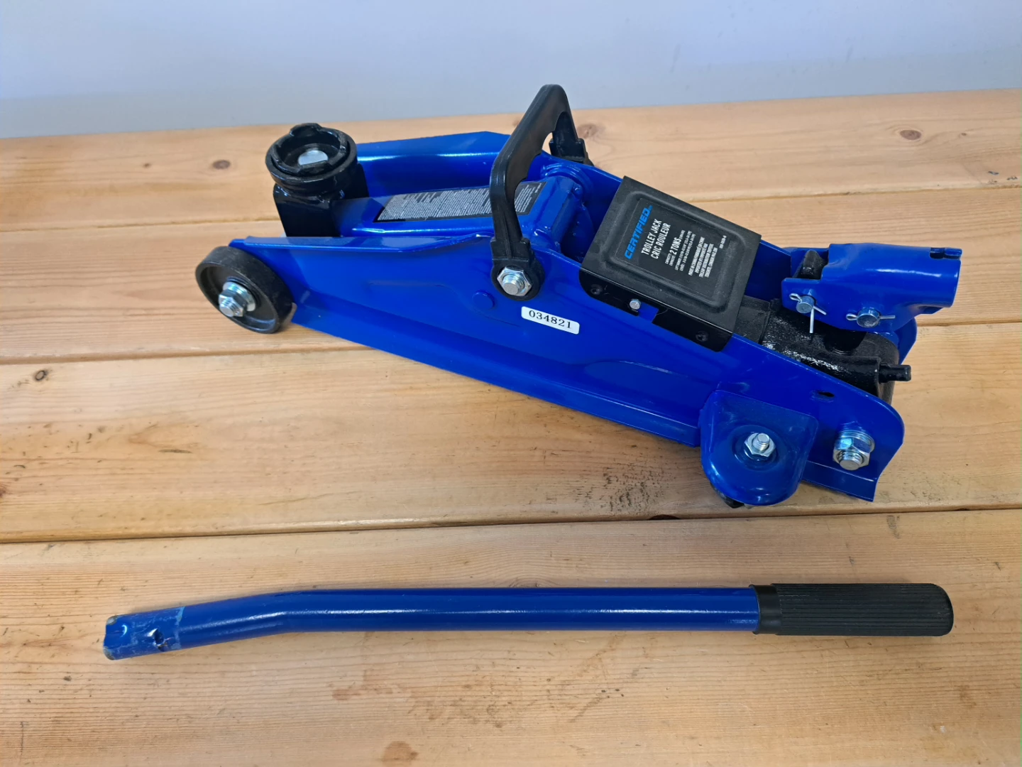 Certified 2 Ton Trolley Jack