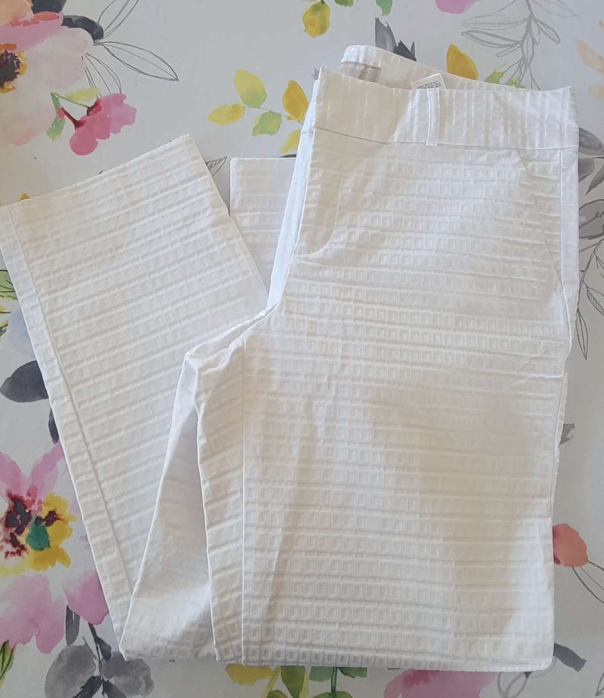 Banana Republic Martin Fit White Pants Size 10
