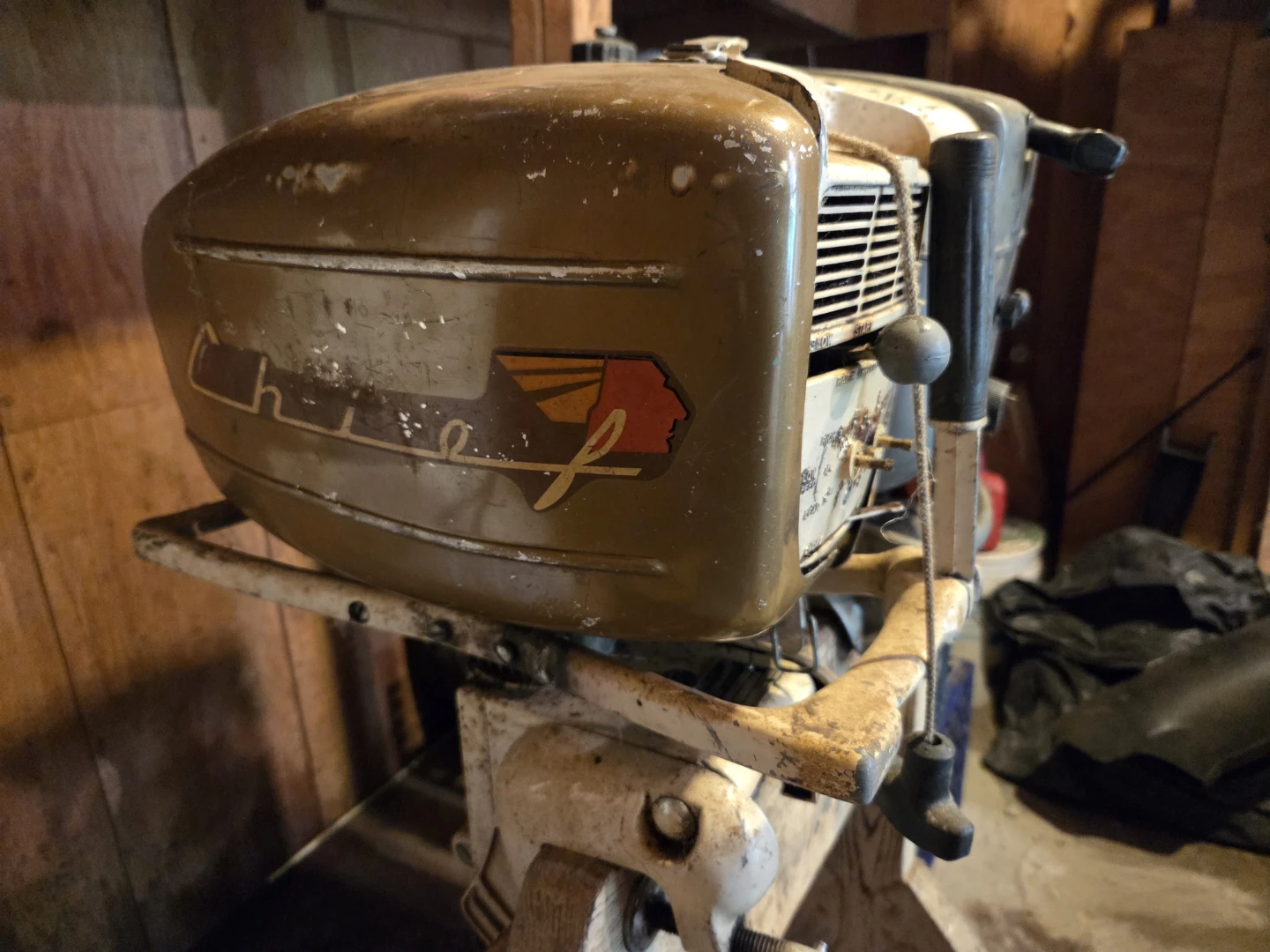 Vintage Sea King "Chief" Outboard Motor