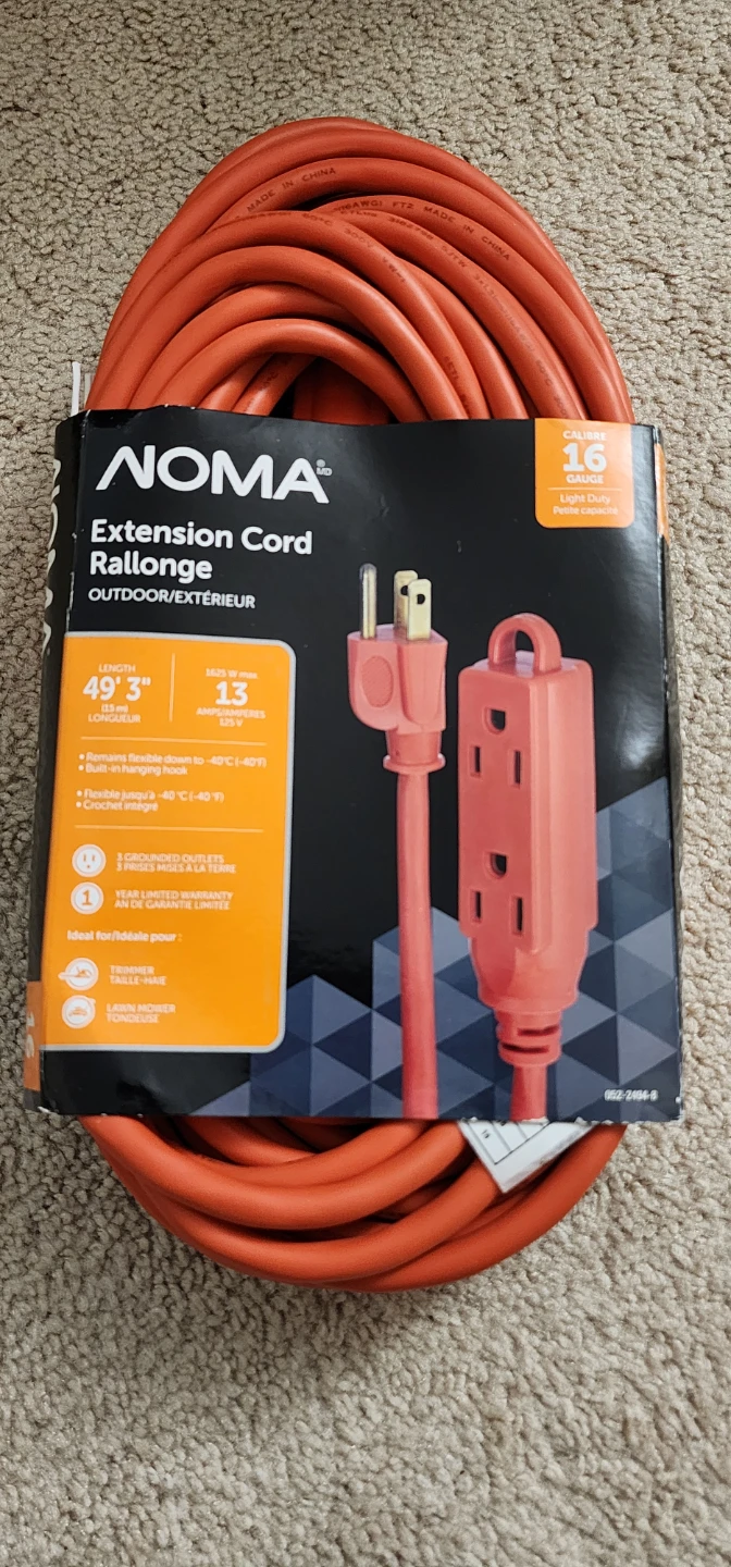 NOMA 50ft Outdoor Extension Cord
