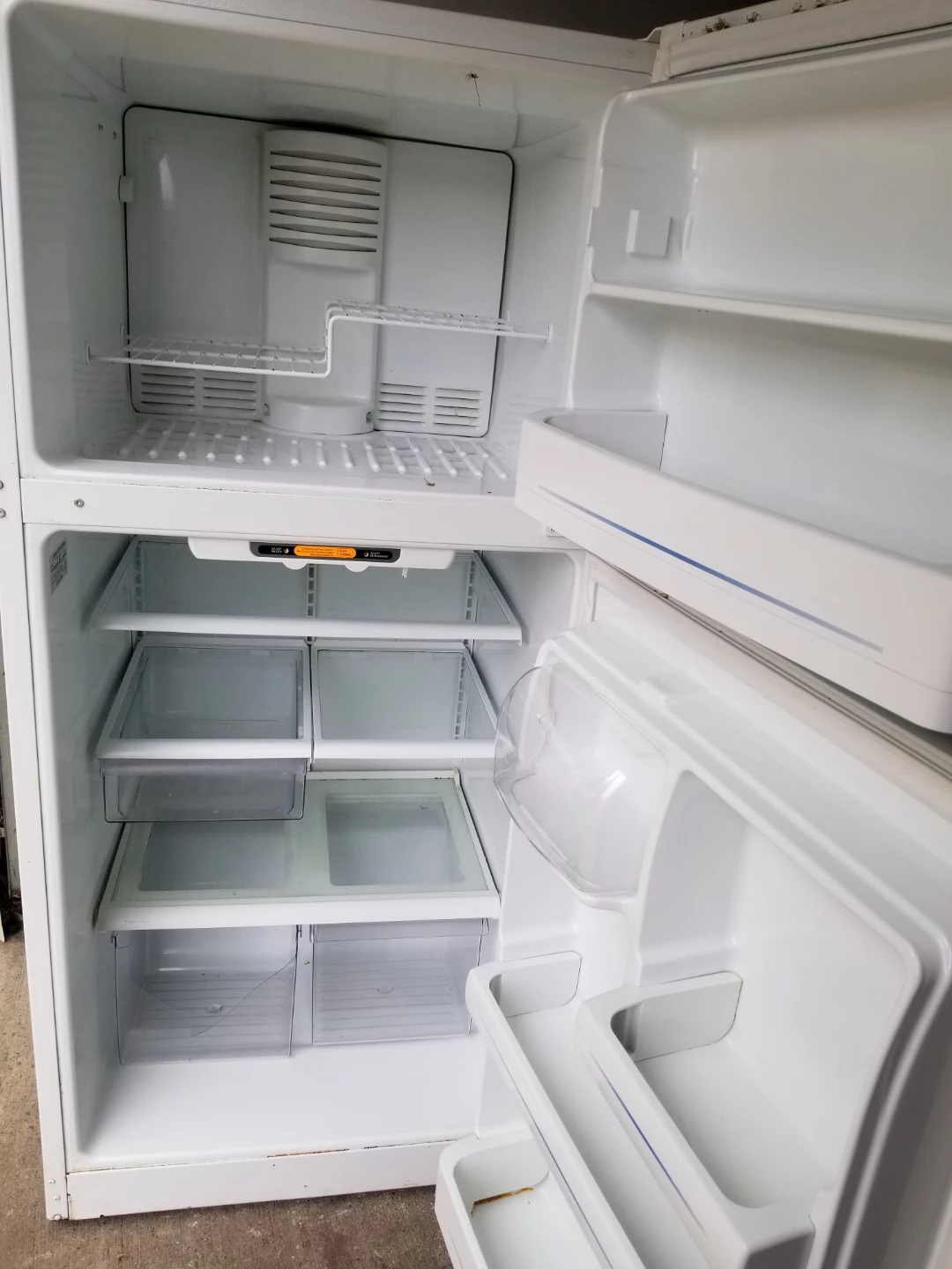 White GE Refrigerator - photo 5