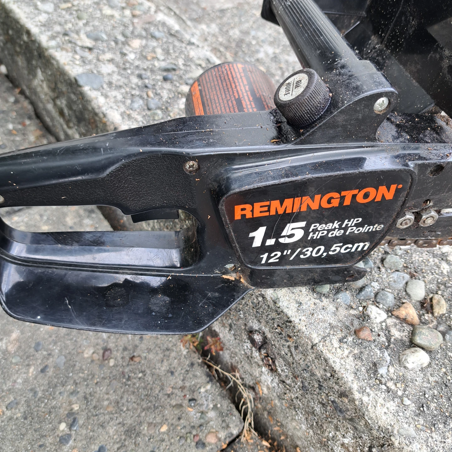 Remington 1.5 Peak HP Electric Chainsaw - 12" Bar