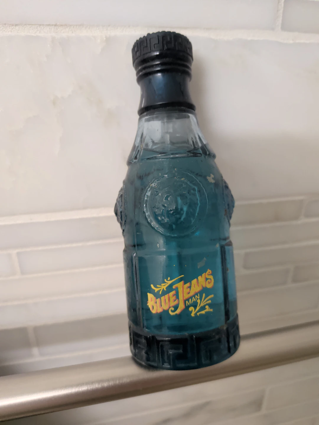 Classic 90's Versace - "Blue Jeans Man" - Men's Splash Cologne