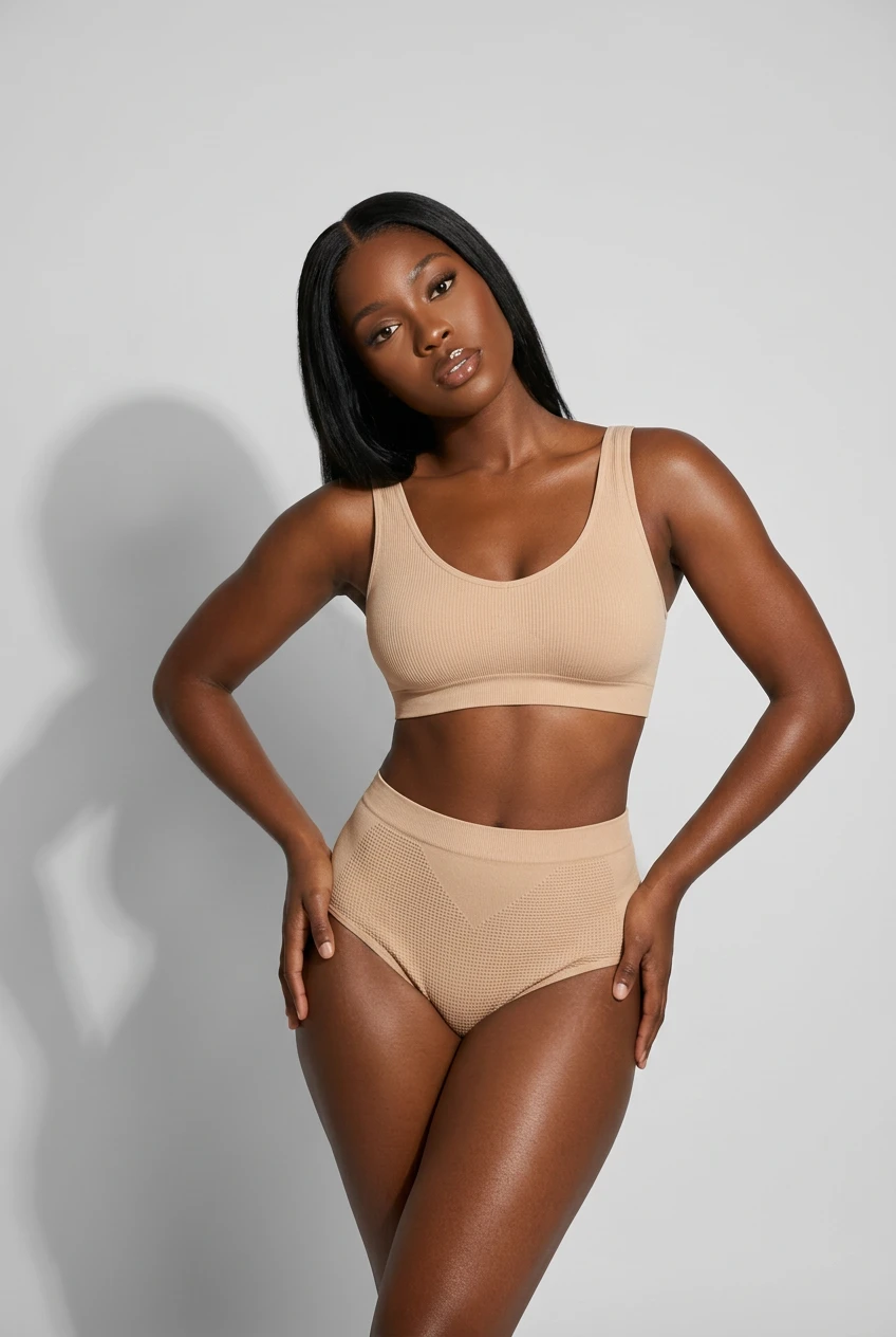Shaping High-Waisted Briefs