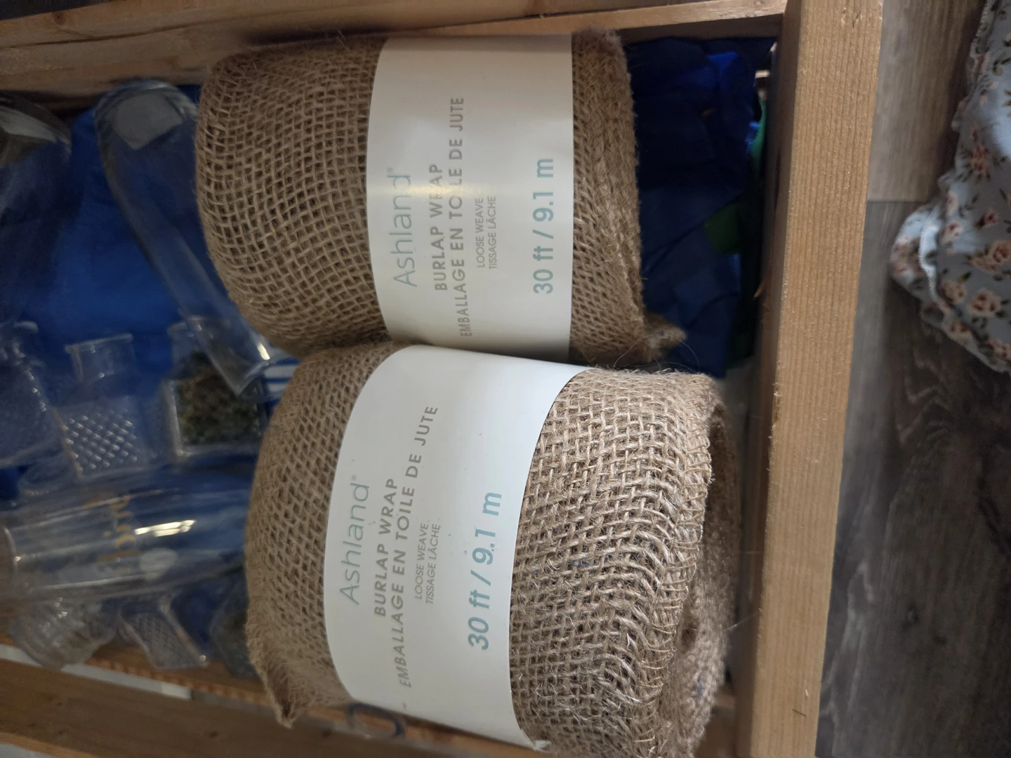 Ashland Burlap Wrap - 30 ft