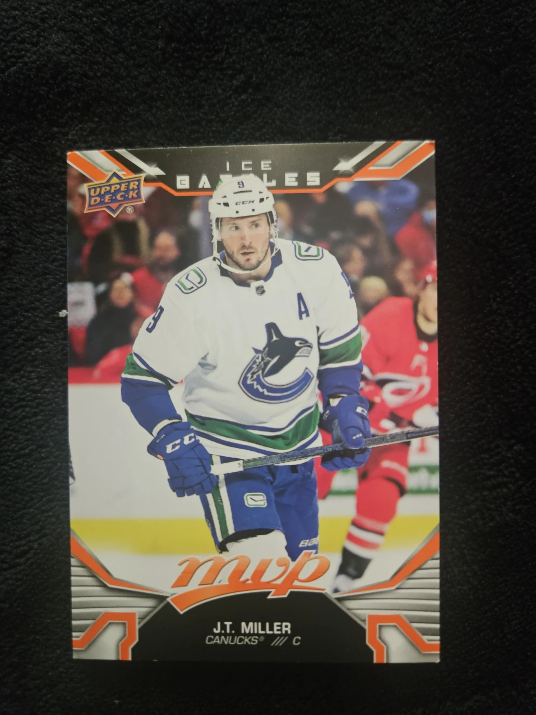 Upper Deck J.T. Miller Canucks Hockey Card