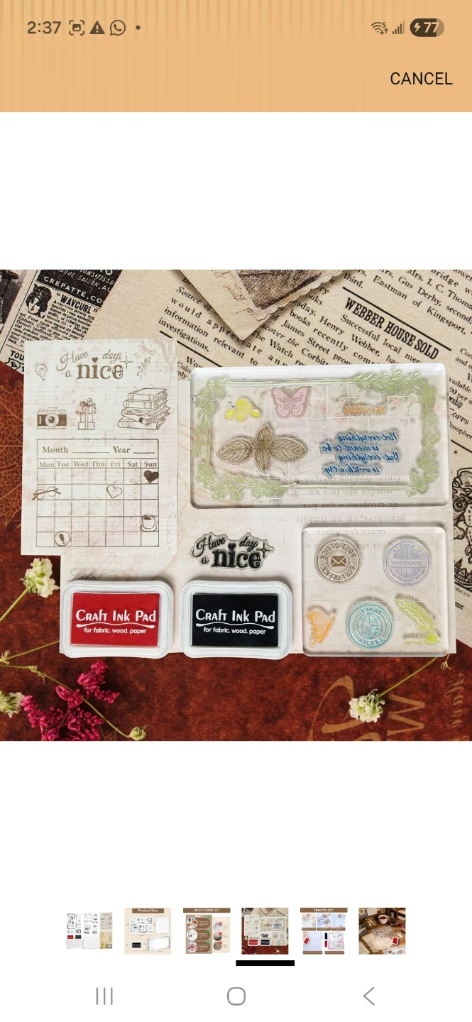 Clear Stamps and Ink Pads Set - photo 4