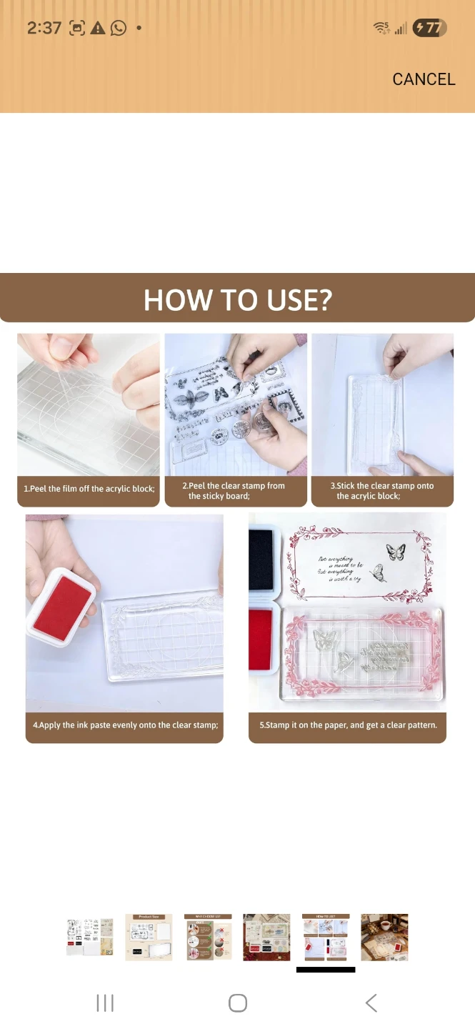 Clear Stamps and Ink Pads Set - photo 5