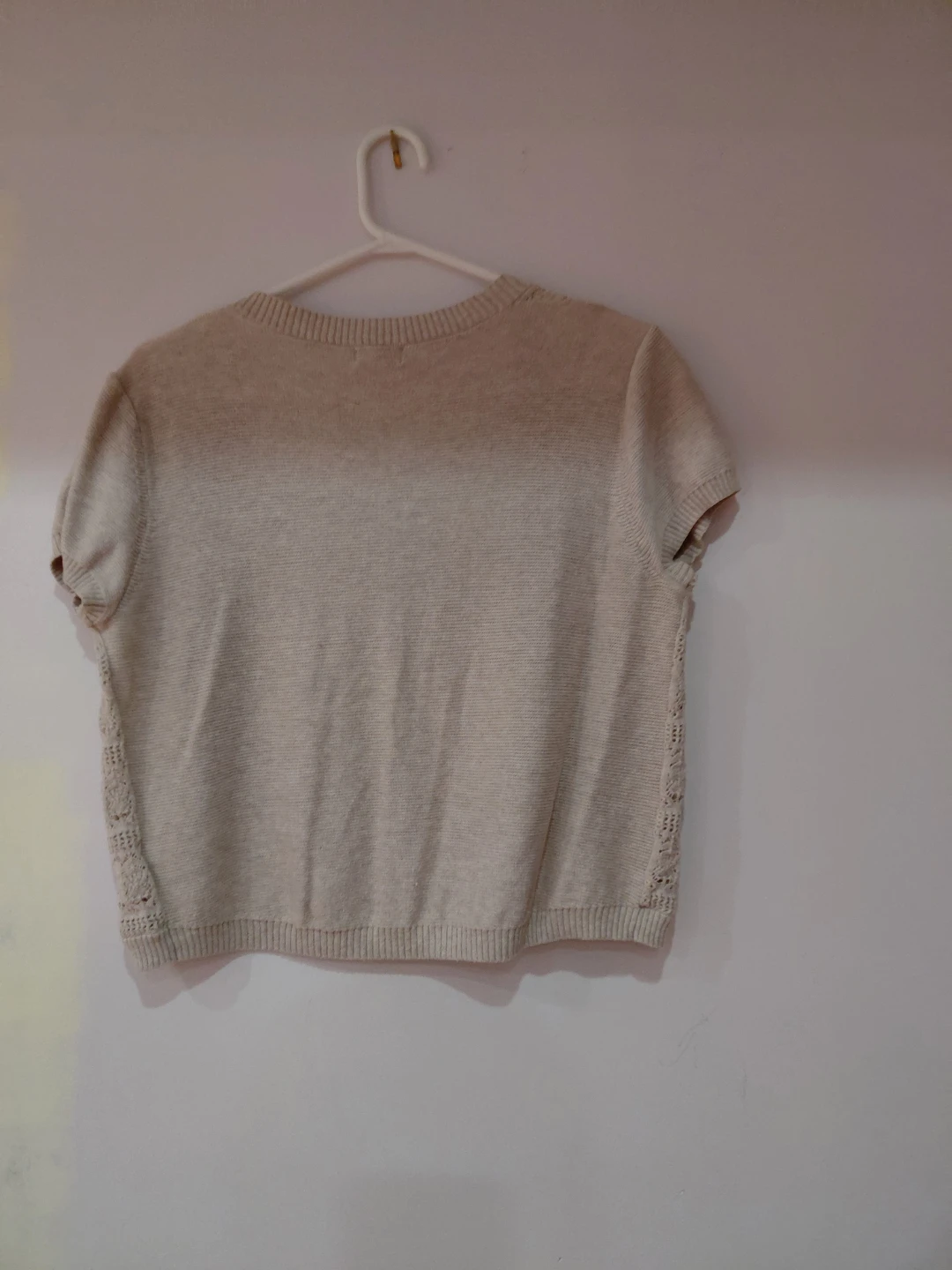 Mossimo Oatmeal Knit Cropped Cardigan - photo 2