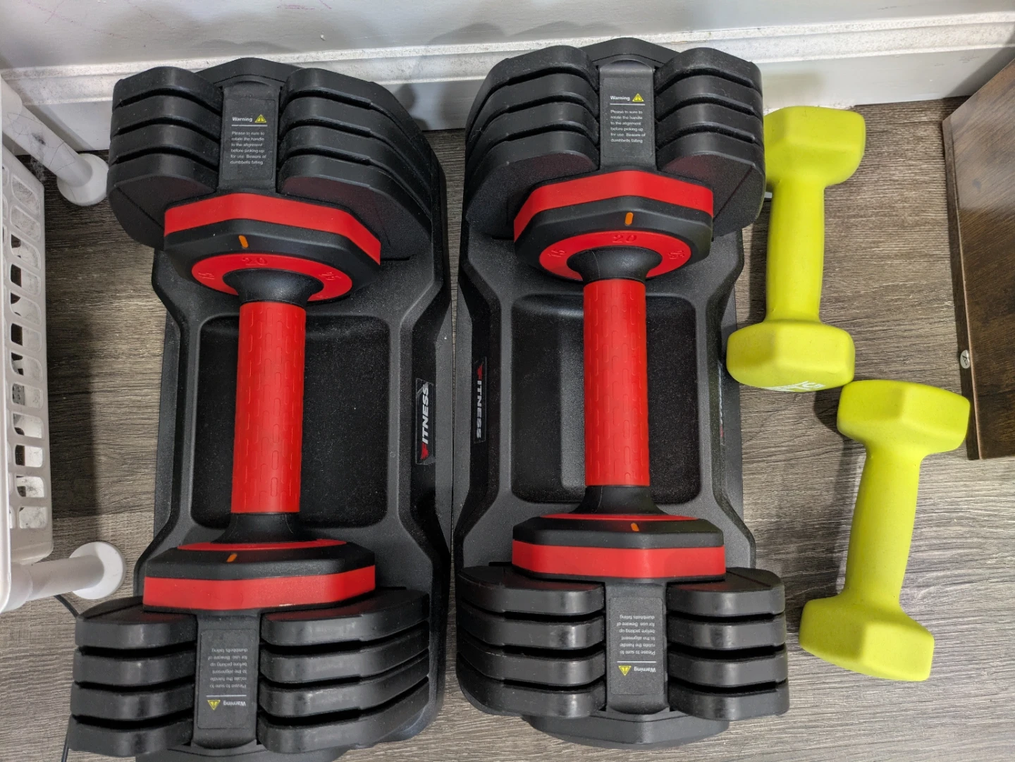 Adjustable Dumbbells