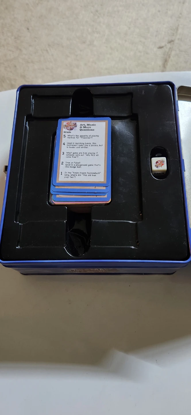Are You Smarter Than a 5th Grader? Trivia Game Tin - photo 2