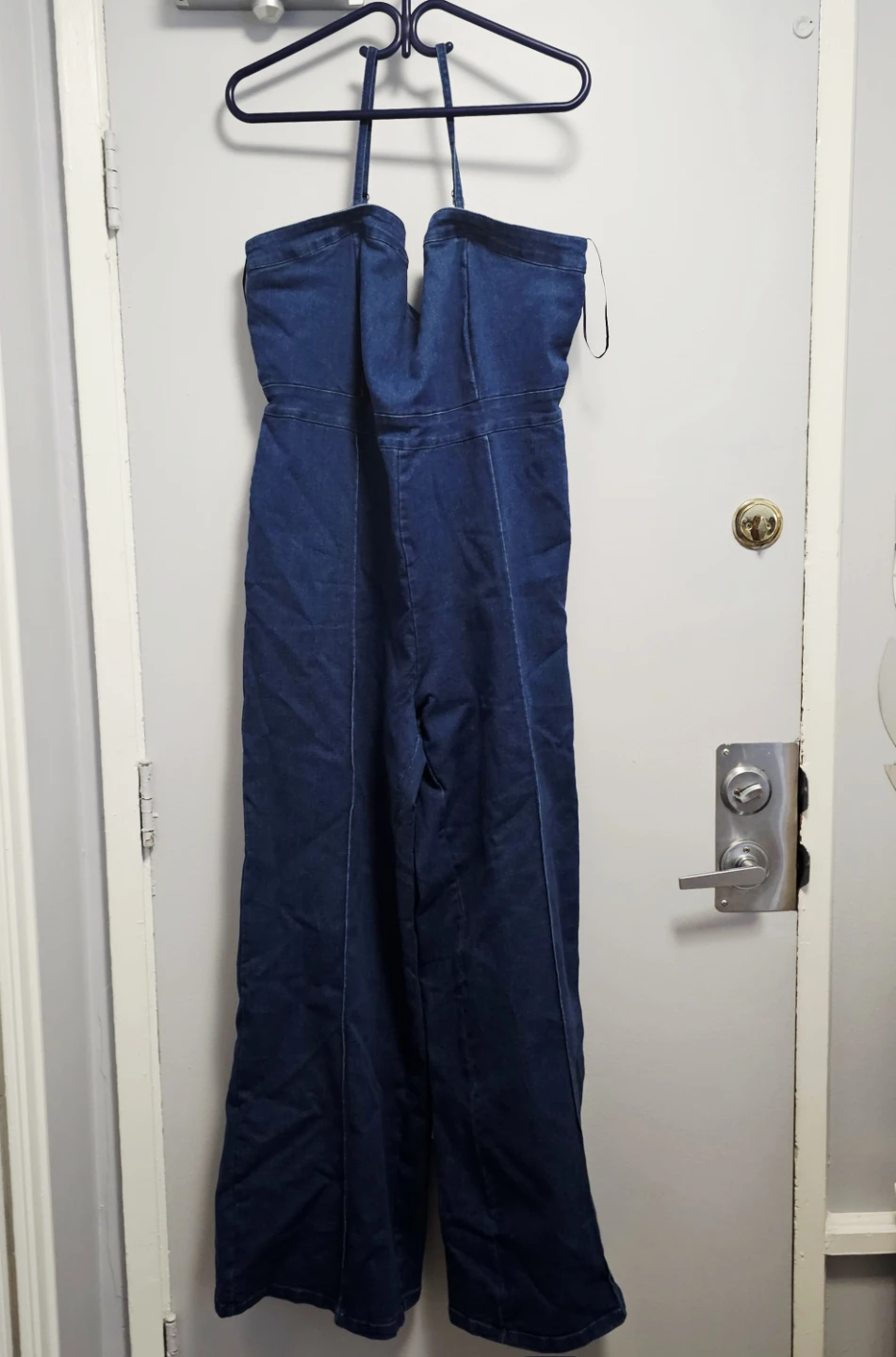 Fashion Nova Denim Jumpsuit Size 2X