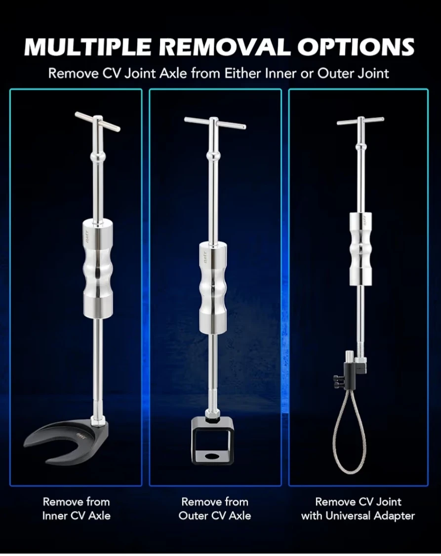 OMT Inner CV Joint Puller Slide Hammer Kit - photo 2