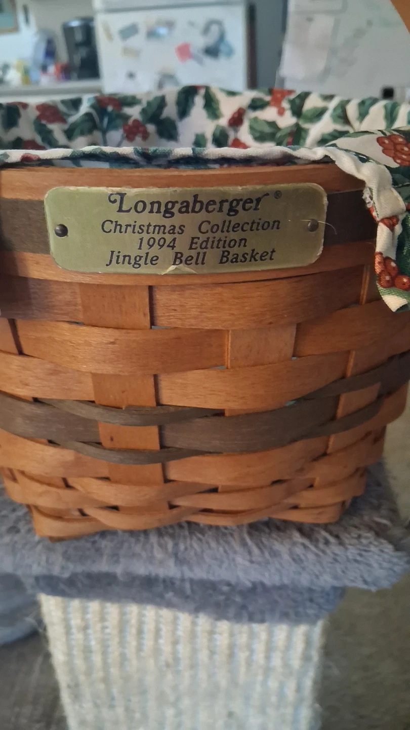Longaberger 1994 Christmas Jingle Bell Basket - photo 3