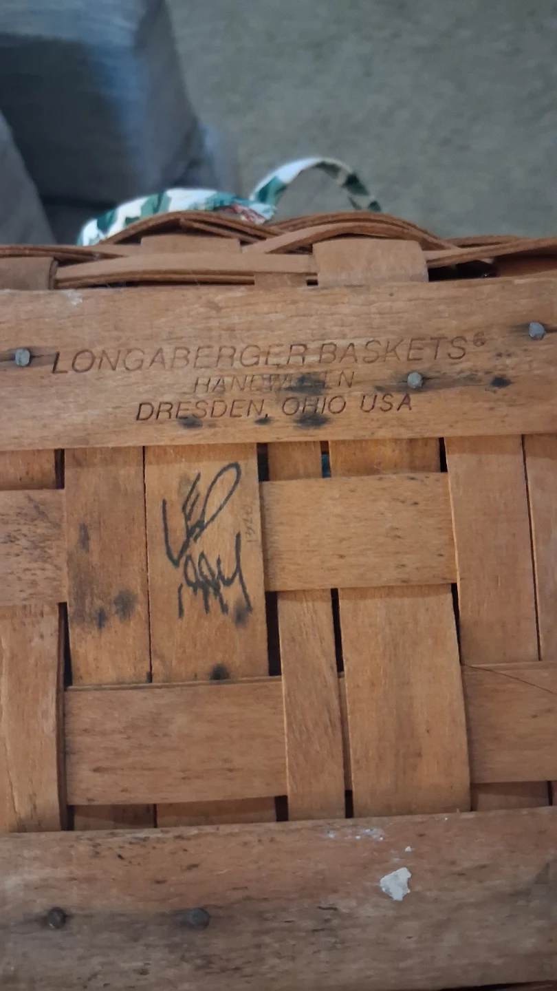 Longaberger 1994 Christmas Jingle Bell Basket - photo 4