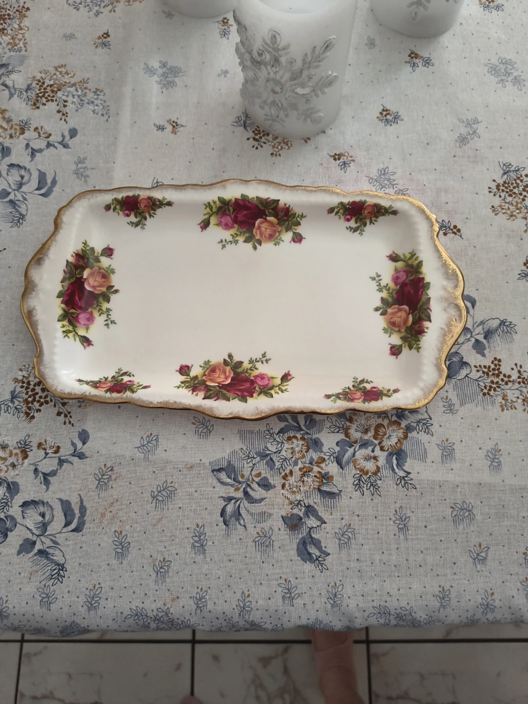 Royal Albert Old Country Roses Rectangular Tray